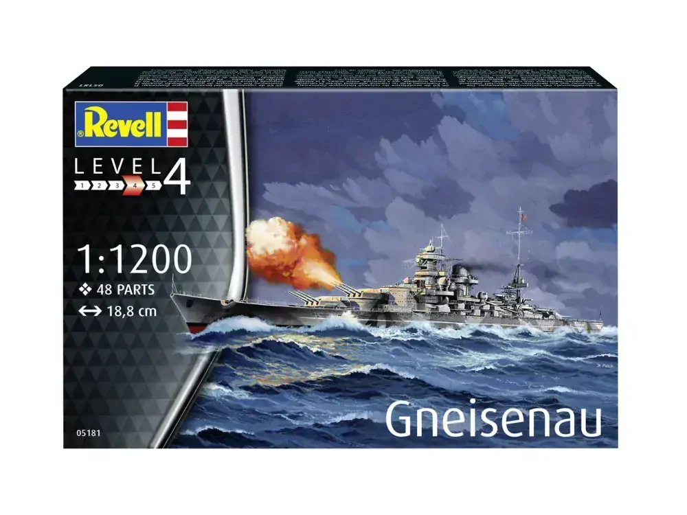 Gneisenau (1:1200) Revell 05181