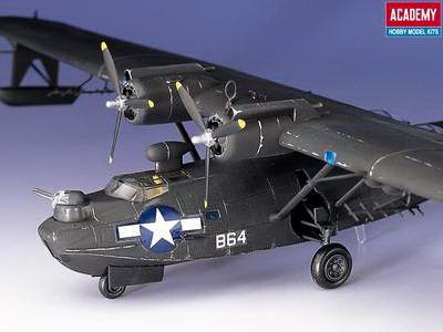 PBY-5A Catalina Black Cat 1/72 Academy 12487 